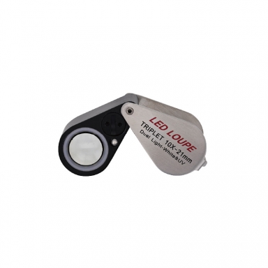 [GM014] Loupe en inox (10X21)