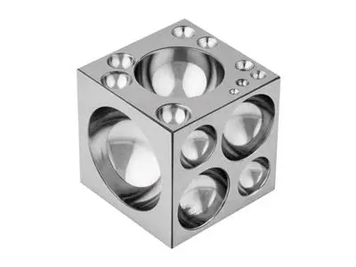 Dé à Emboutir Cubique en Acier à Outils pour Bijouterie
