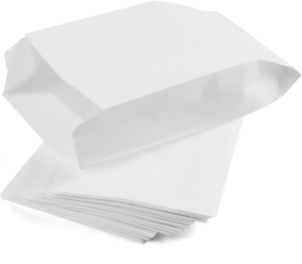 Pochettes en papier kraft blanc