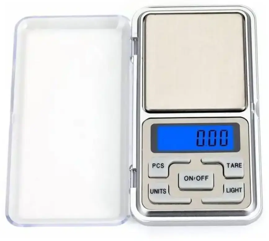 Balance de Précision de Poche 0,01 g – Gris | Haute Précision