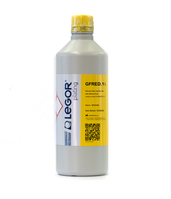 [R009] Bain d'or rose LEGOR-GFRED 0,8 g/l (prête à l'emploi)