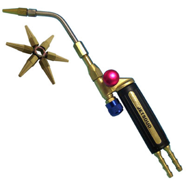 [SD008] Chalumeau soudeur oxygène et gaz super qualité avec 6 buses