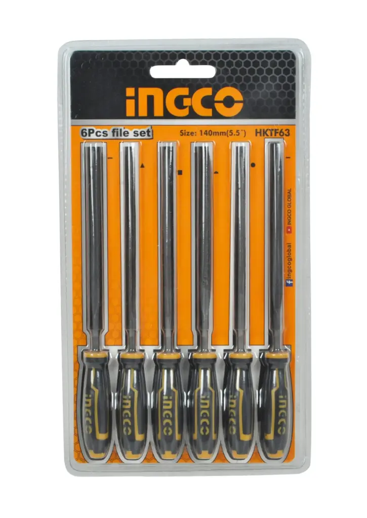 [SC001] SET de 5 Limes INGCO