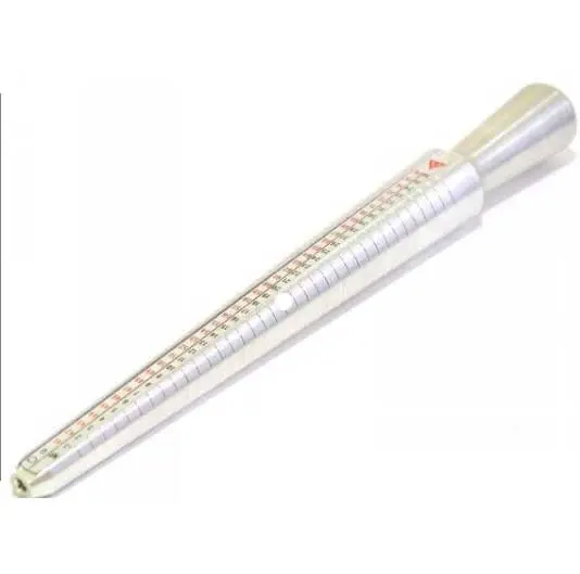 Triboulet de mesure en aluminium – Tailles de bagues FR et US